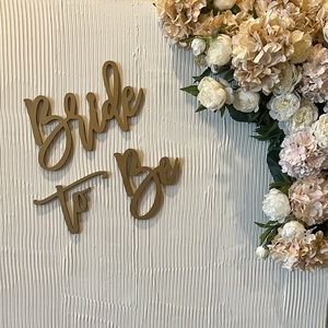 🛍️CLOSET CLEAR OUT🛍️ BRIDE TO BE SIGN 24’’
